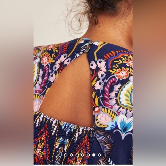 NWT Anthropologie Maeve Sawyer Balloon-Sleeved Dress - Picture 6 of 16